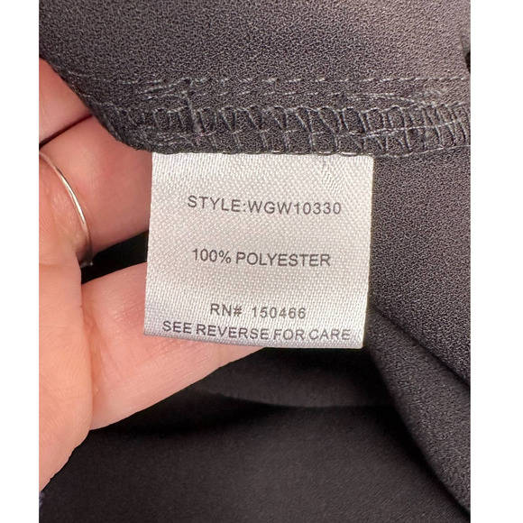 41 Hawthorne black long sleeves button blouse size large - Picture 5 of 13